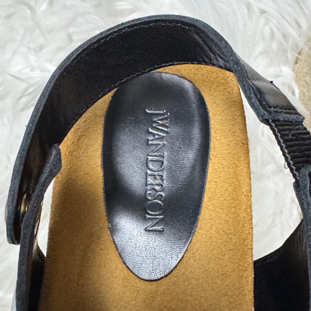 JW ANDERSON chain leather espadrille - Picture 7 of 7